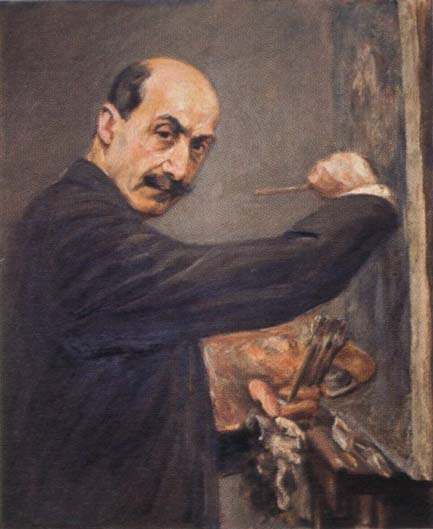 Max Liebermann self portrait